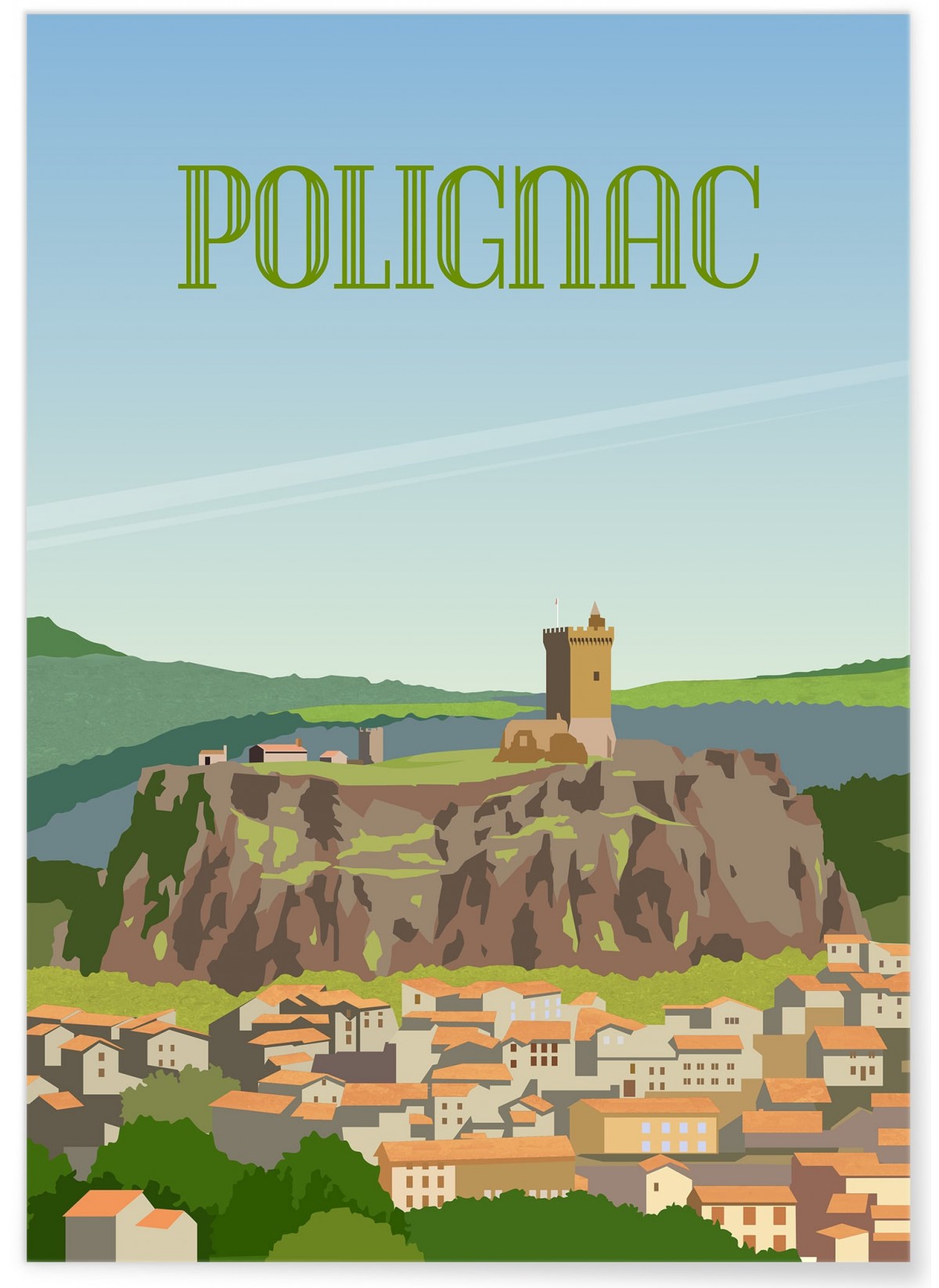 Affiche ville de Polignac, L'AFFICHERIE