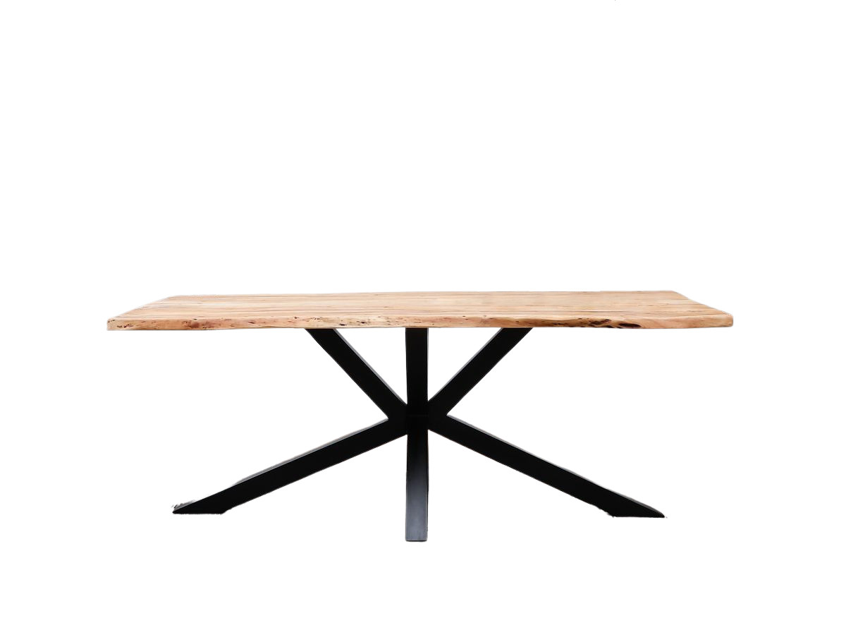 Table à manger bois massif, TWIST, BOBOCHIC