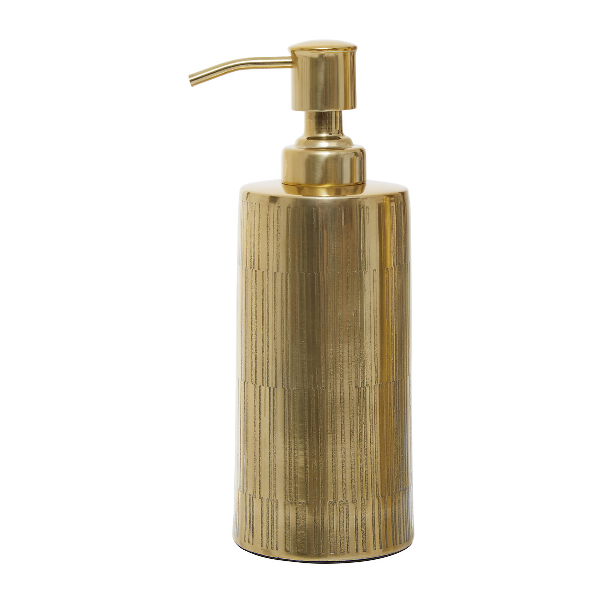 Etched Line Gold Finish Soap Dispenser, FIFTY FIVE SOUTH
