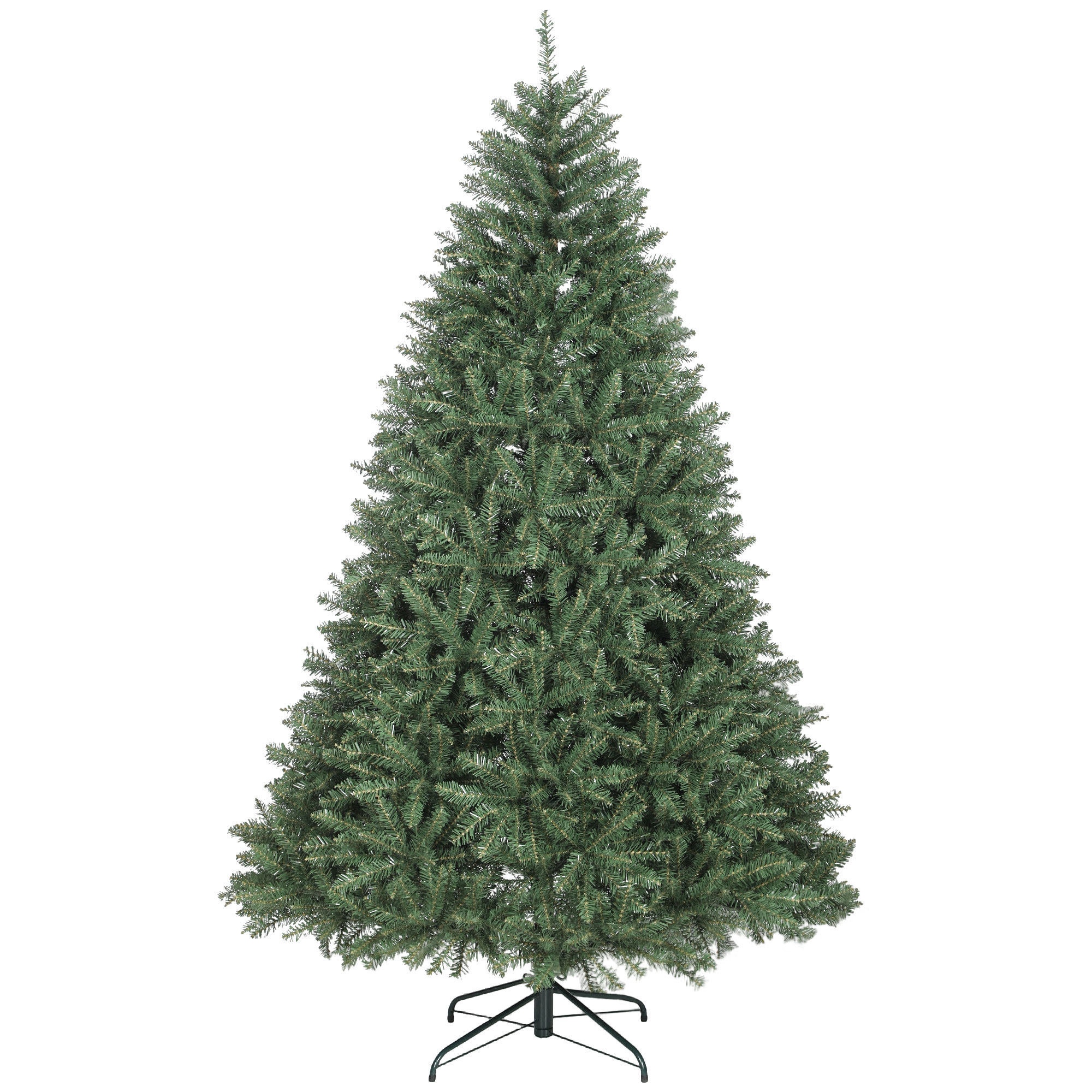 Sapin de Noël Plastique Vert, HOMCOM