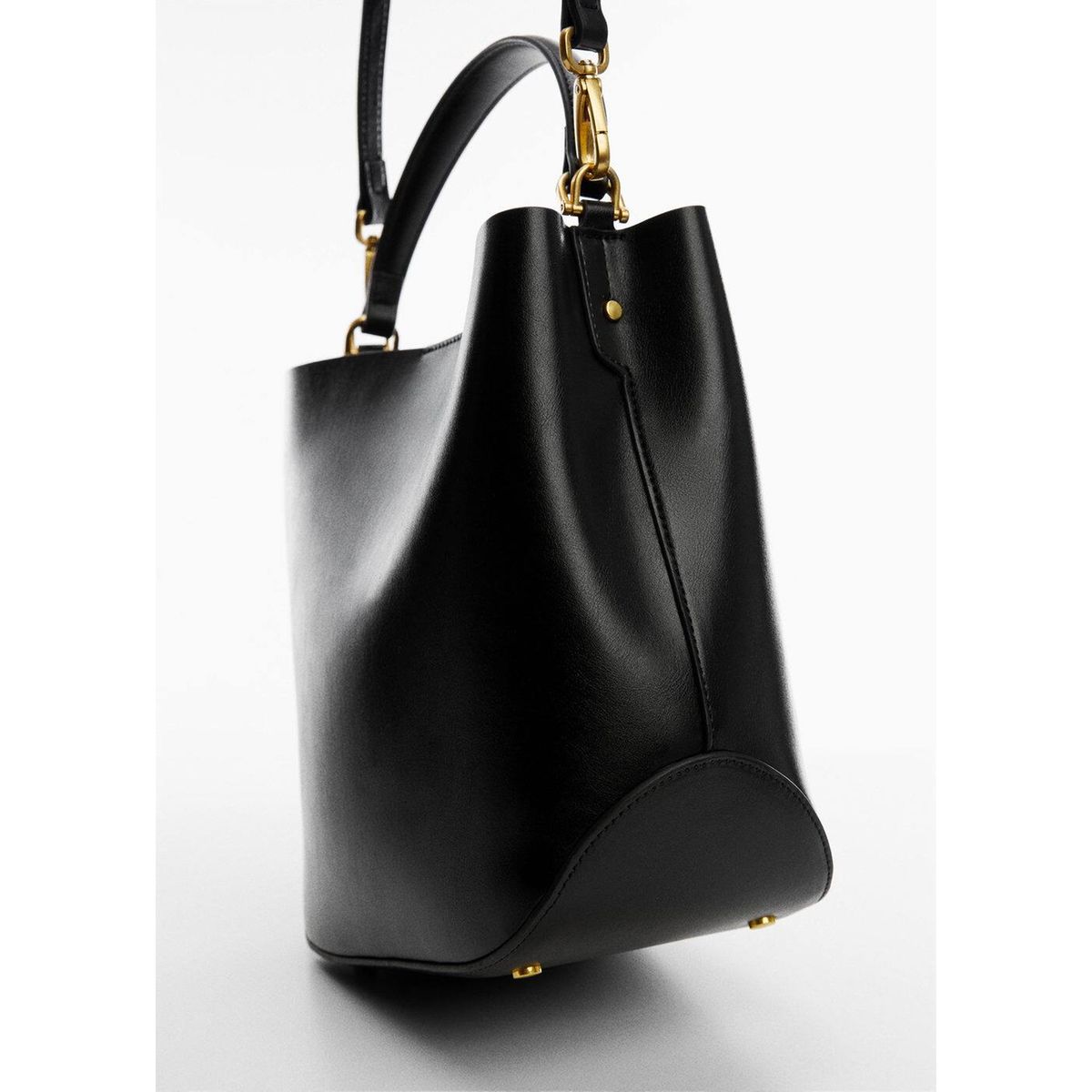 Sac cabas noir discount mango