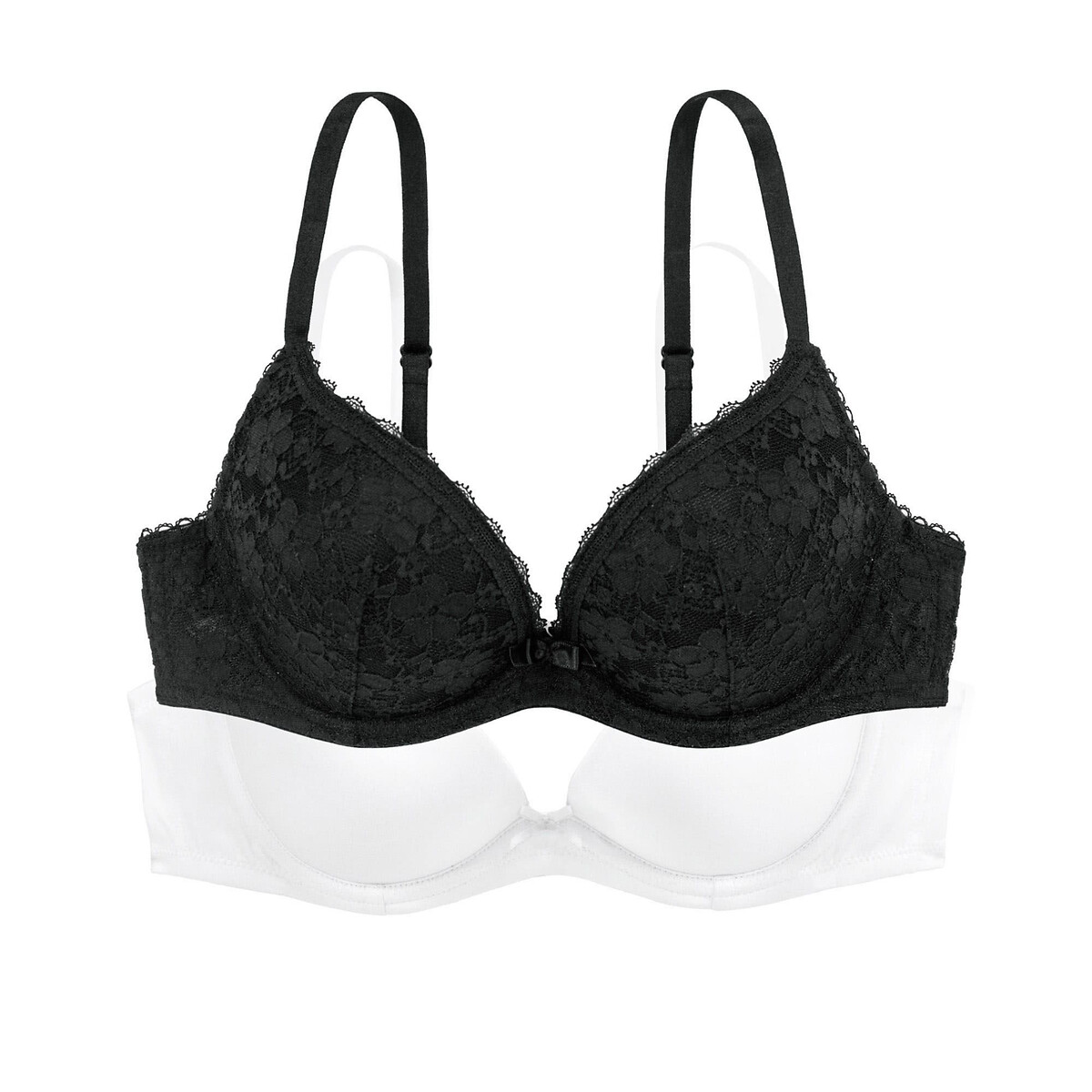 Image of Pack of 2 Sonia Push Up Bras