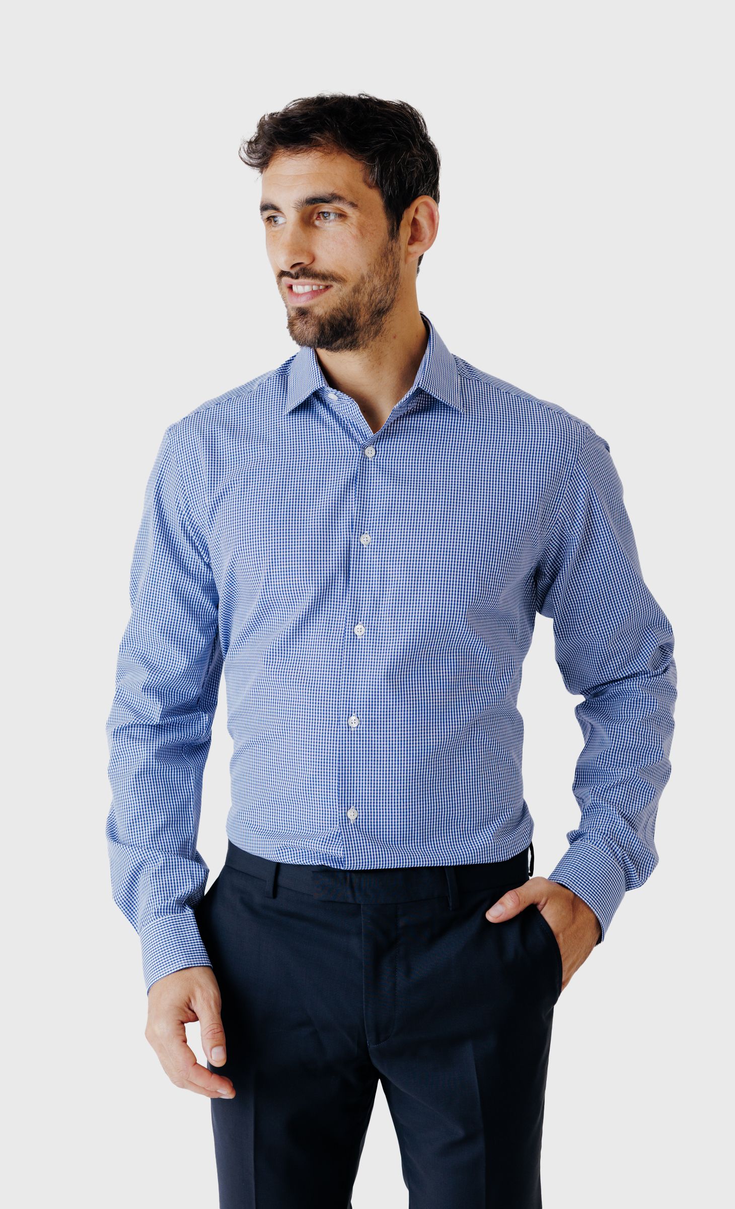 Chemise Regular fit easy care à carreaux vichy, ACROSS