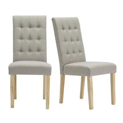 Classic Button Back Dining Chair (Set of 2) SO'HOME
