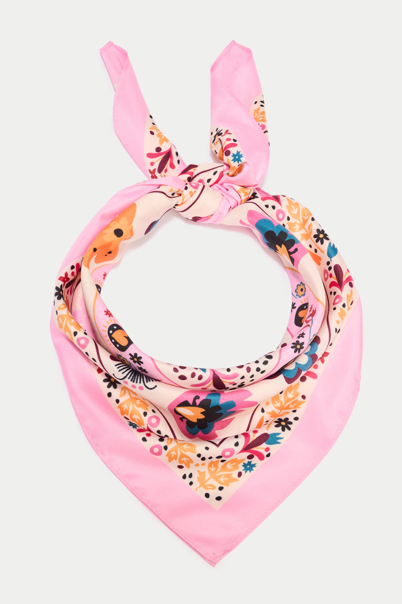 Foulard satiné soyeux, CACHE CACHE