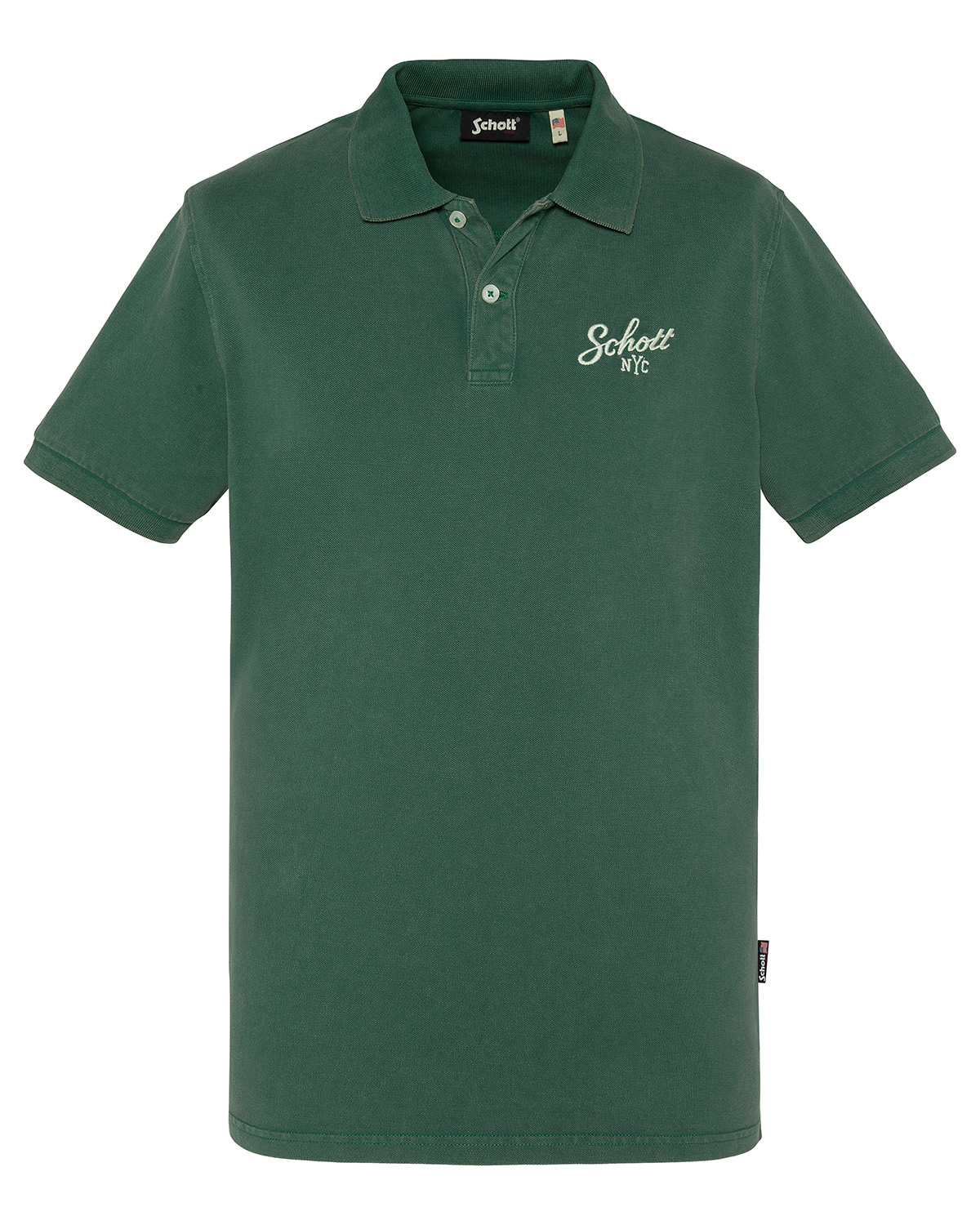 Polo avec logo rétro, SCHOTT