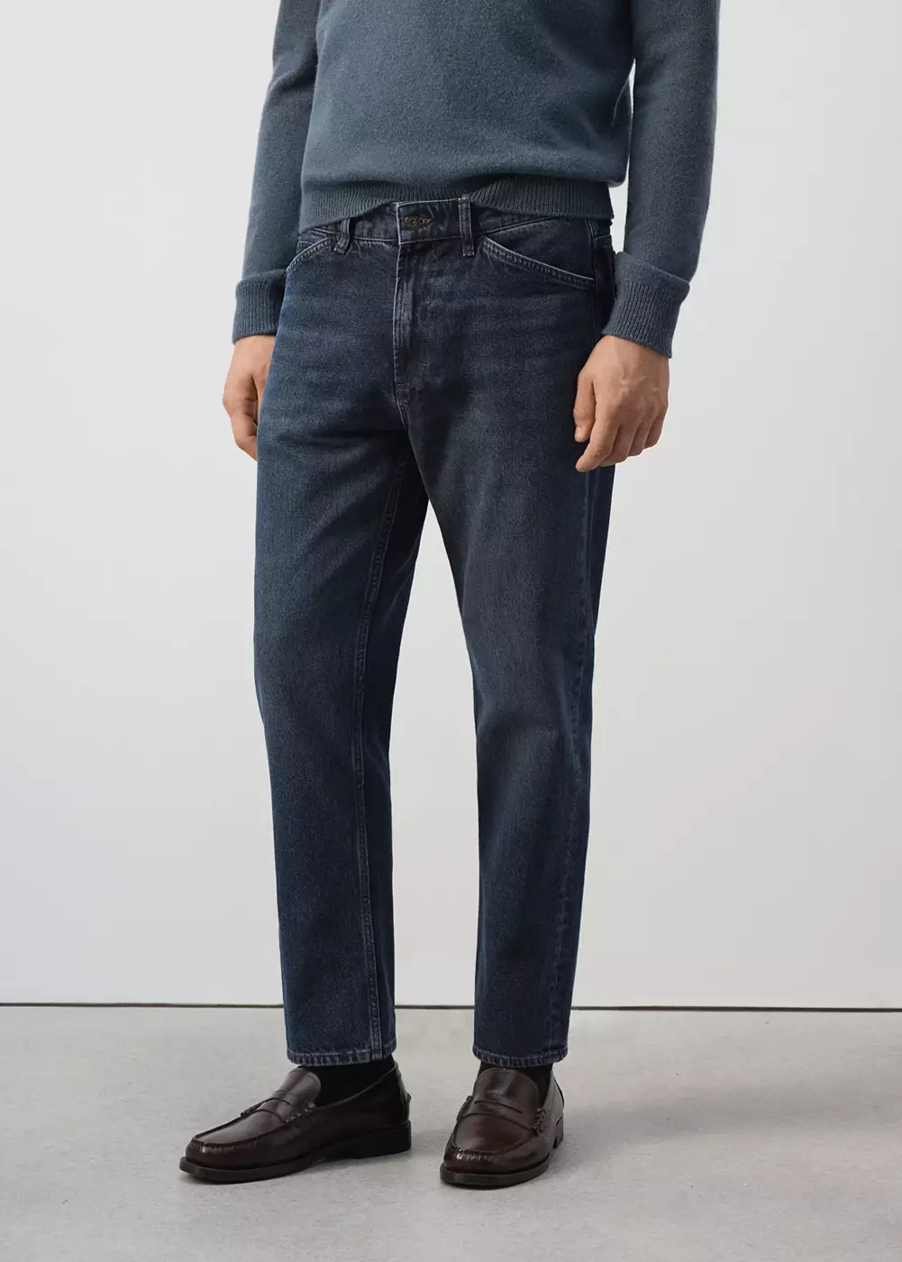Jean regular-fit cropped, MANGO MAN