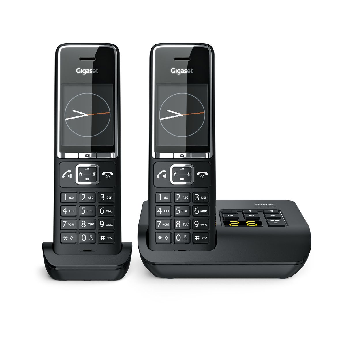Téléphone sans fil COMFORT 550 A DUO NOIR, GIGASET