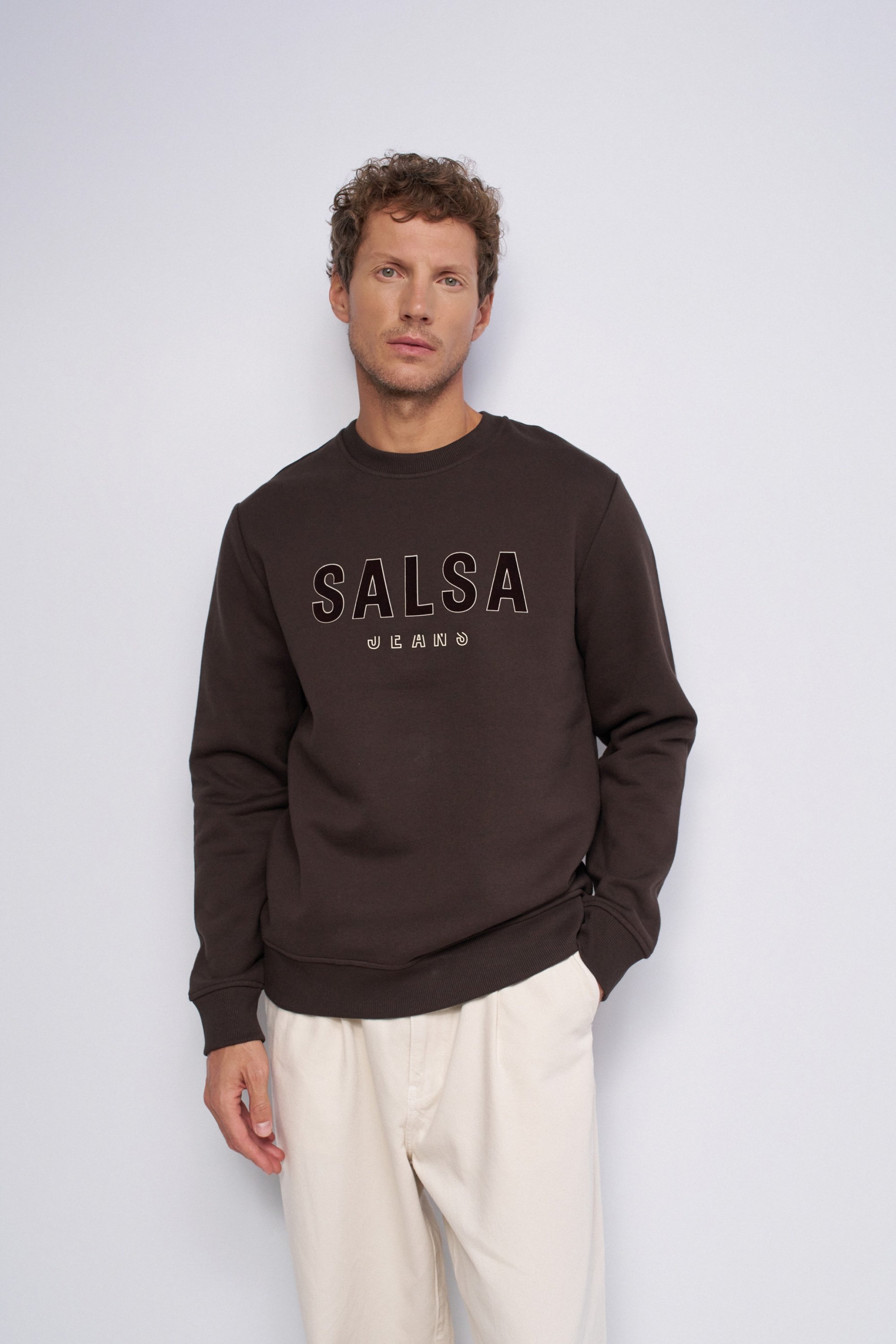 SWEATSHIRT AVEC BRANDING, SALSA JEANS