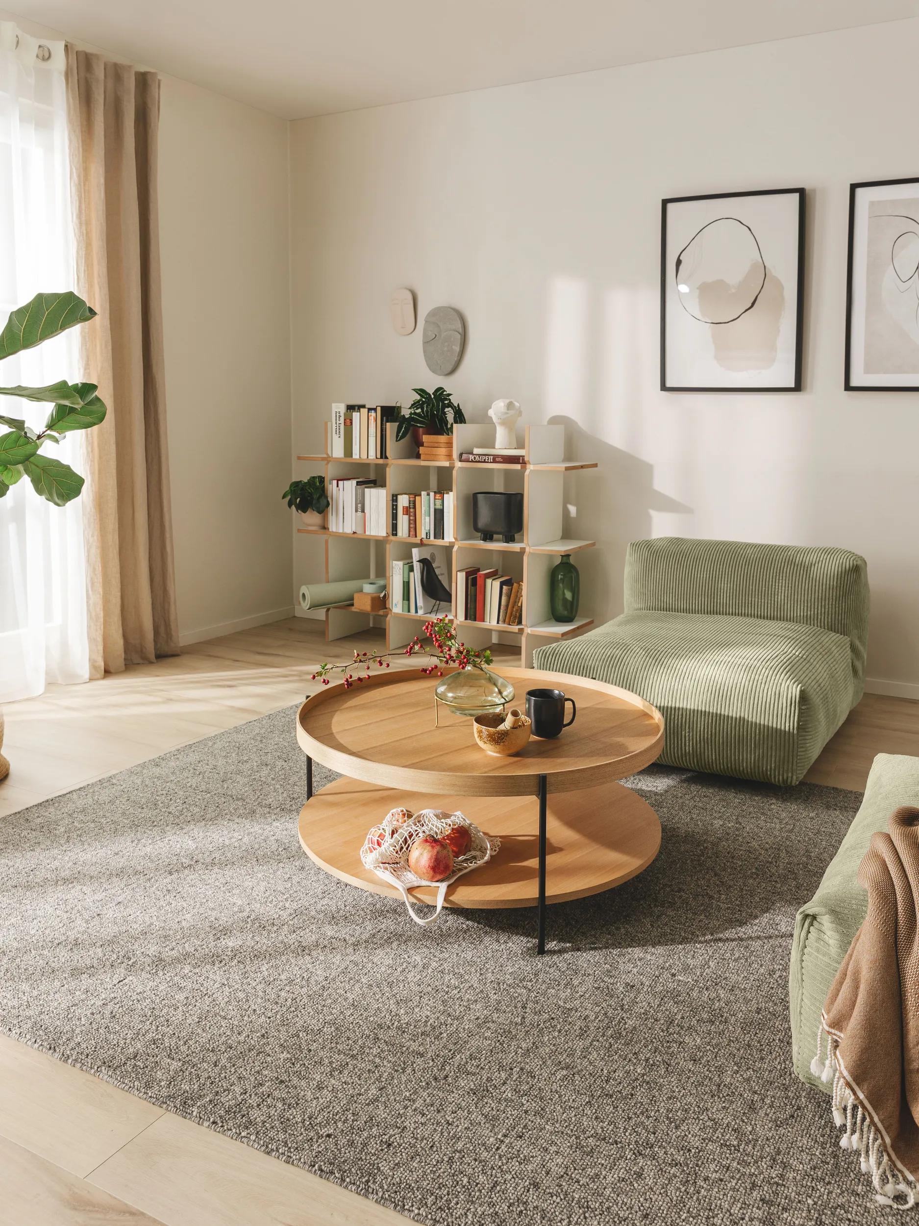 Tapis de laine tissé main IMKE, BENUTA