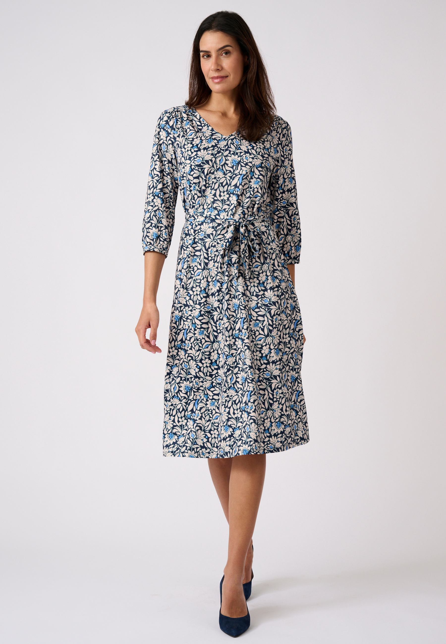 Robe maille crêpe stretch, DAMART