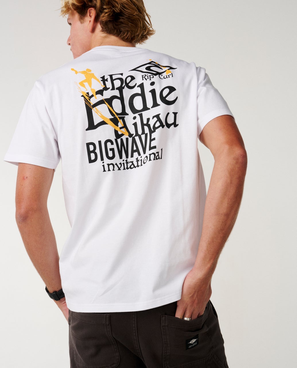 T-shirt coupe relax Eddie Would Go, RIP CURL