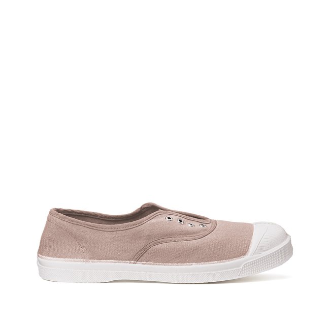 Elly Canvas Trainers, beige, BENSIMON
