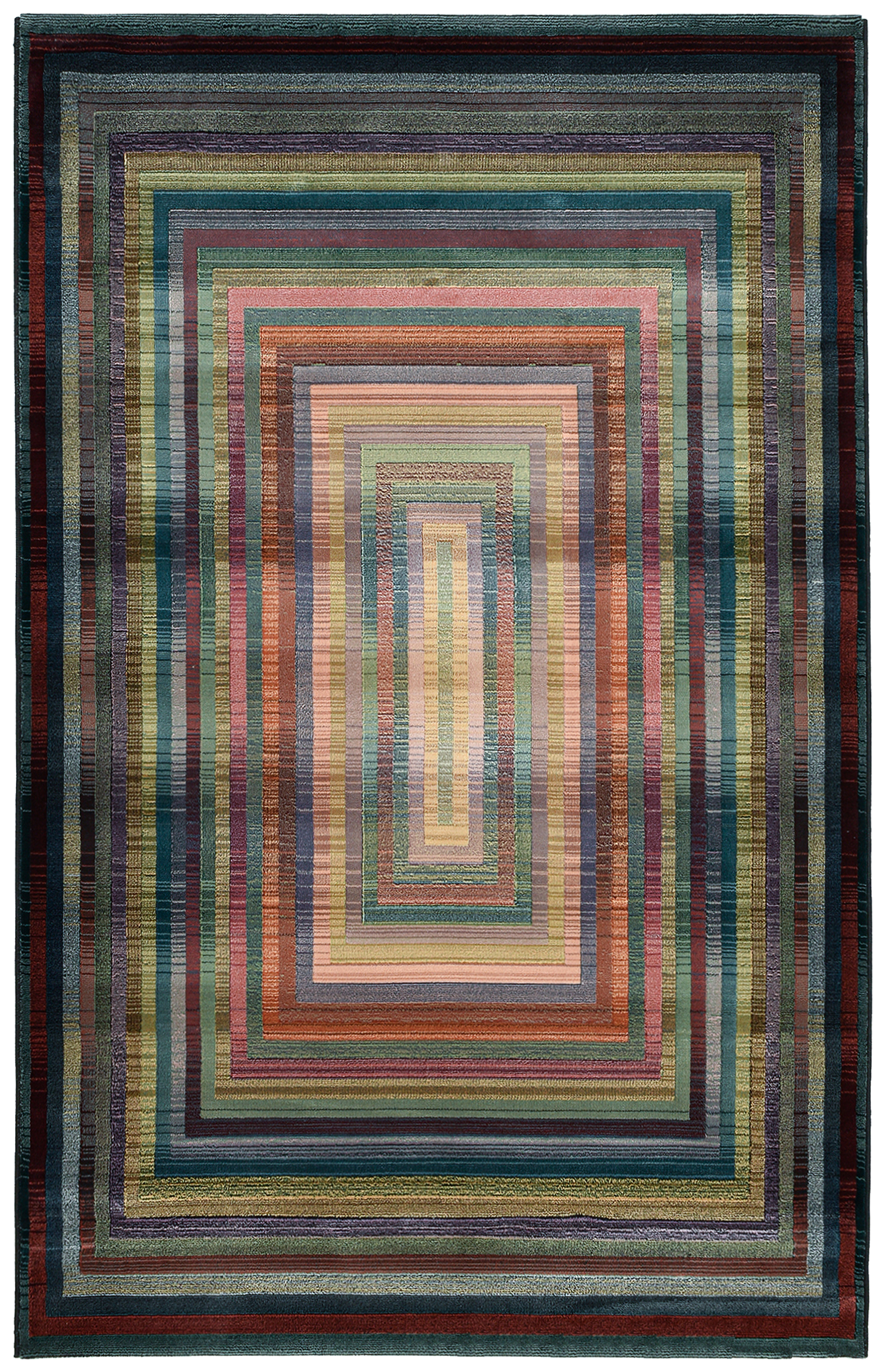 Tapis moderne avec dégradé de couleurs chaudes - GABIRO, THEKO
