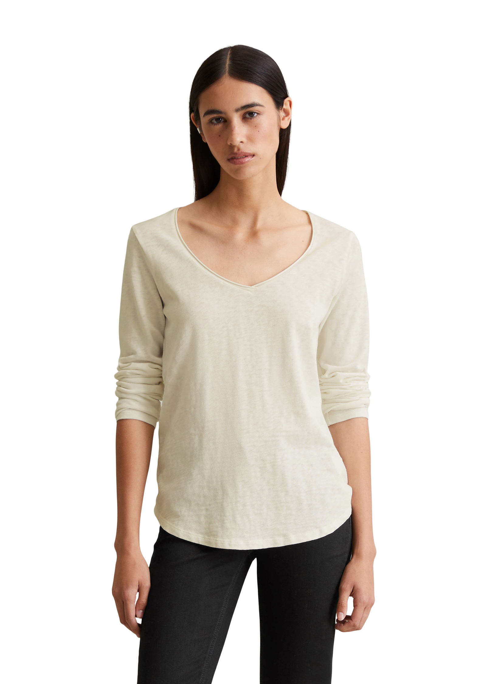 T-shirt long régulier En coton biologique premium, MARC O’POLO DENIM