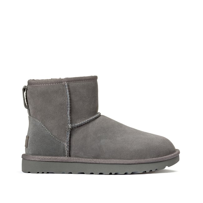 Classic mini ii suede ankle boots with faux fur lining Ugg | La Redoute
