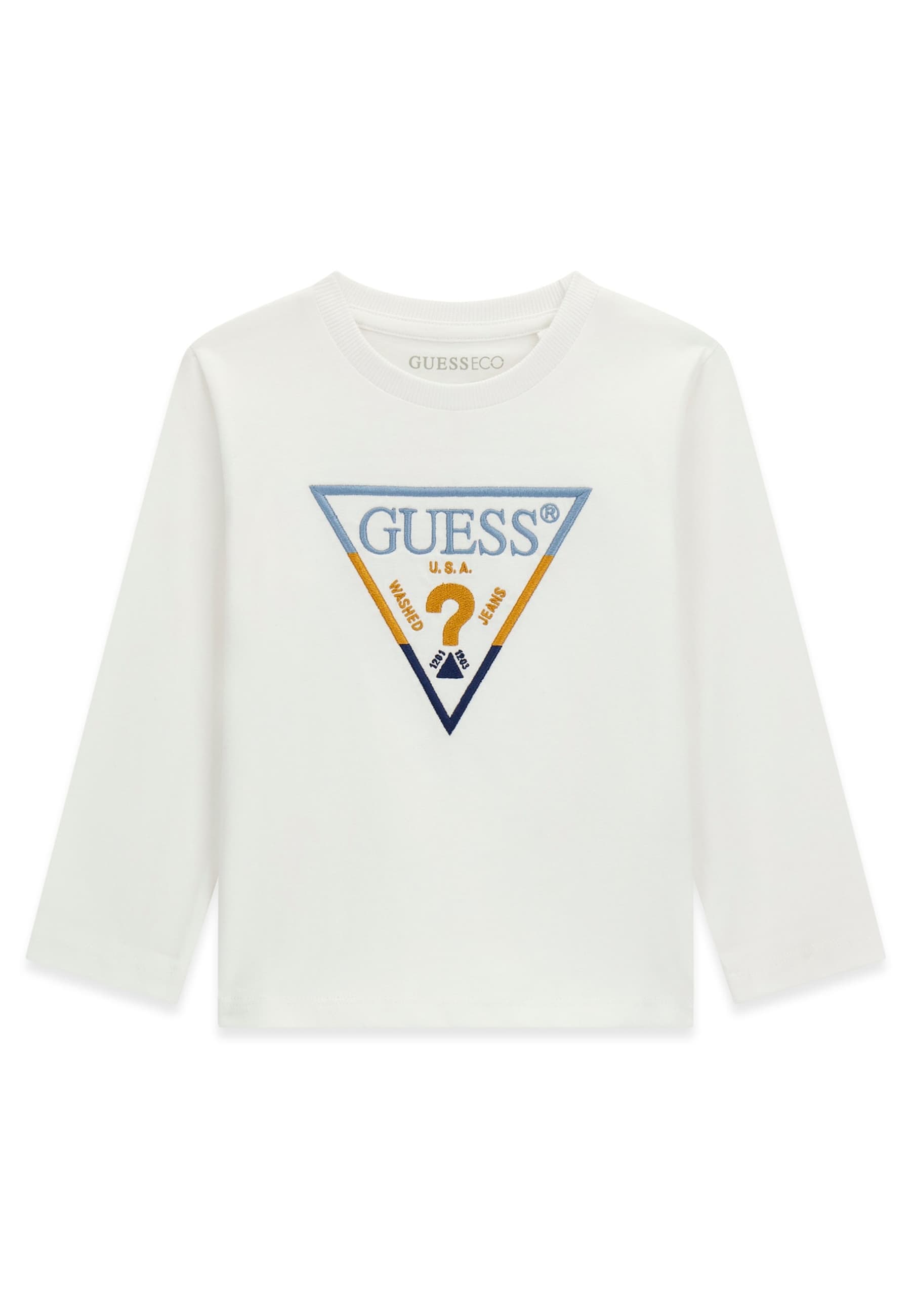 T-Shirt À Logo Brodé, GUESS KIDS