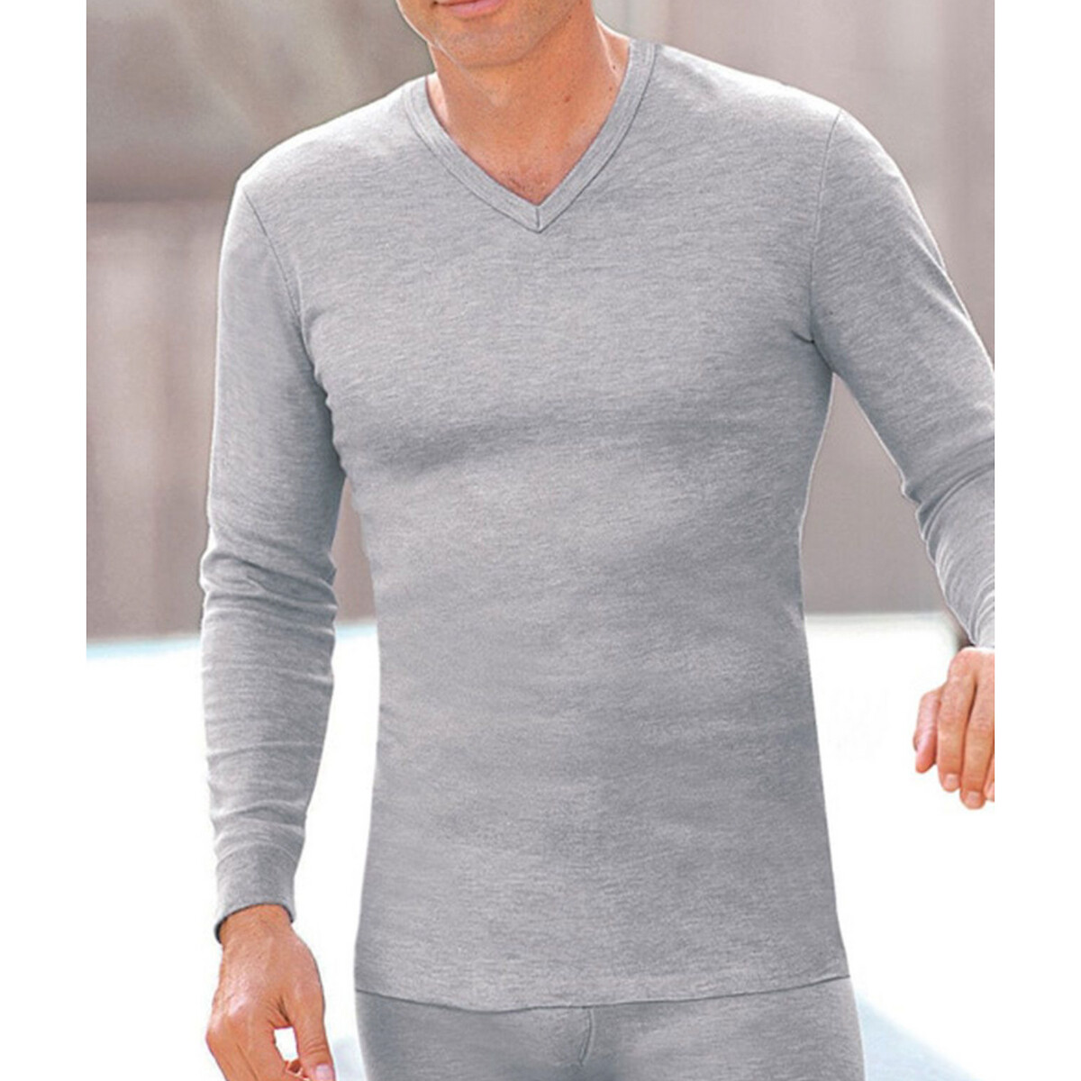La Redoute Homme Vêtements Tops & T-shirts T-shirts Manches longues T-shirt à manches longues Merino X-Warm 