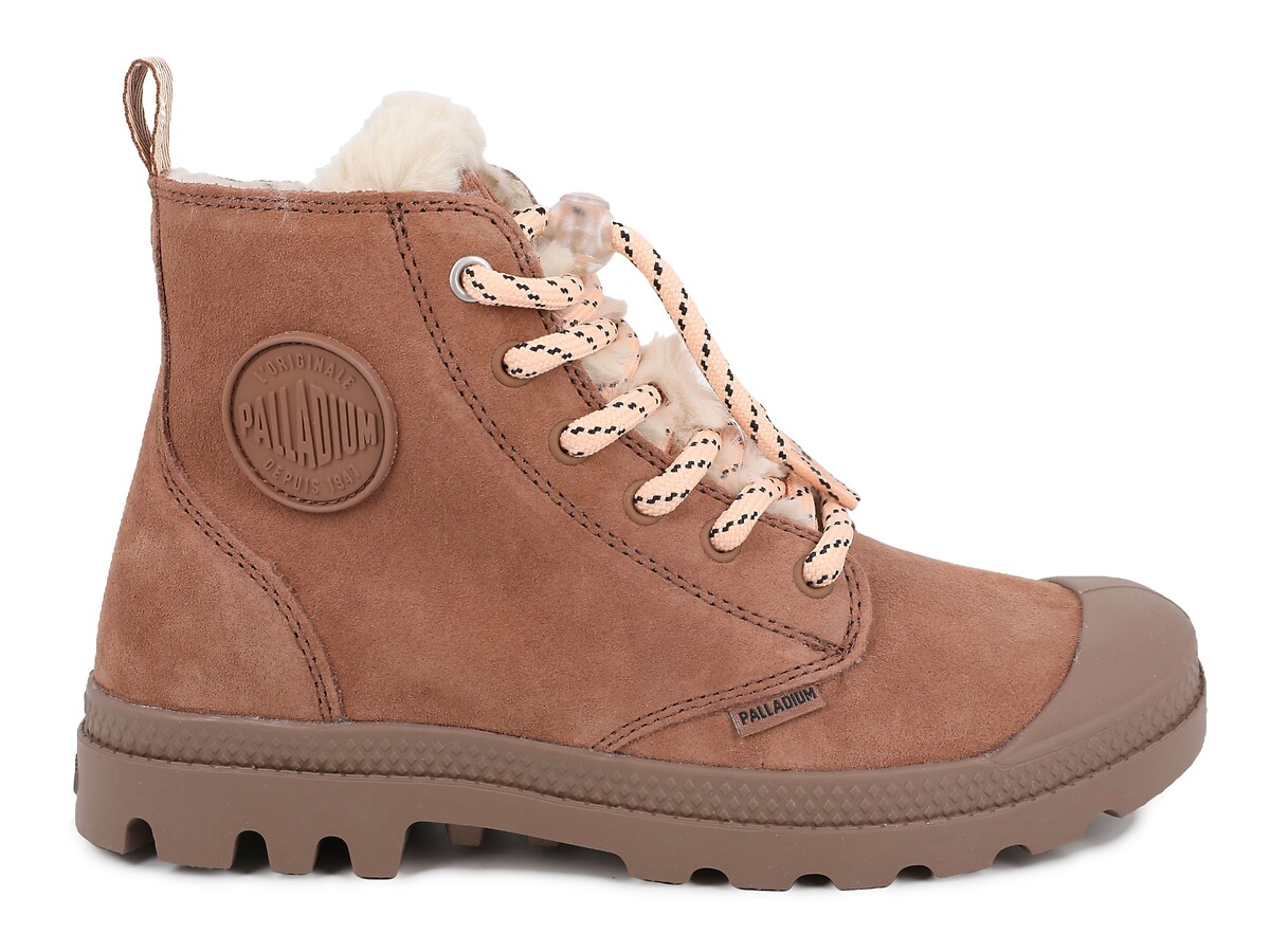 Bottines PAMPA HI ZIP WOOL HIVER FOURRÉES, PALLADIUM