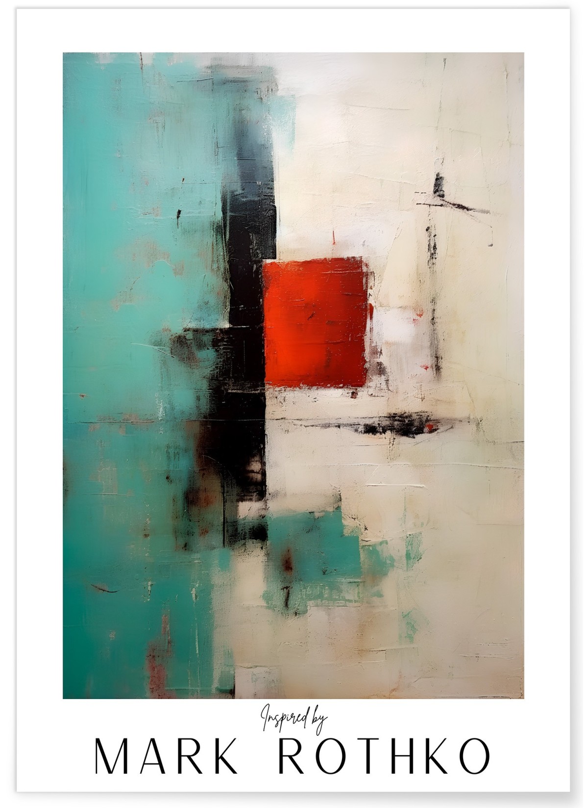 Affiche Mark Rothko n°1, L'AFFICHERIE