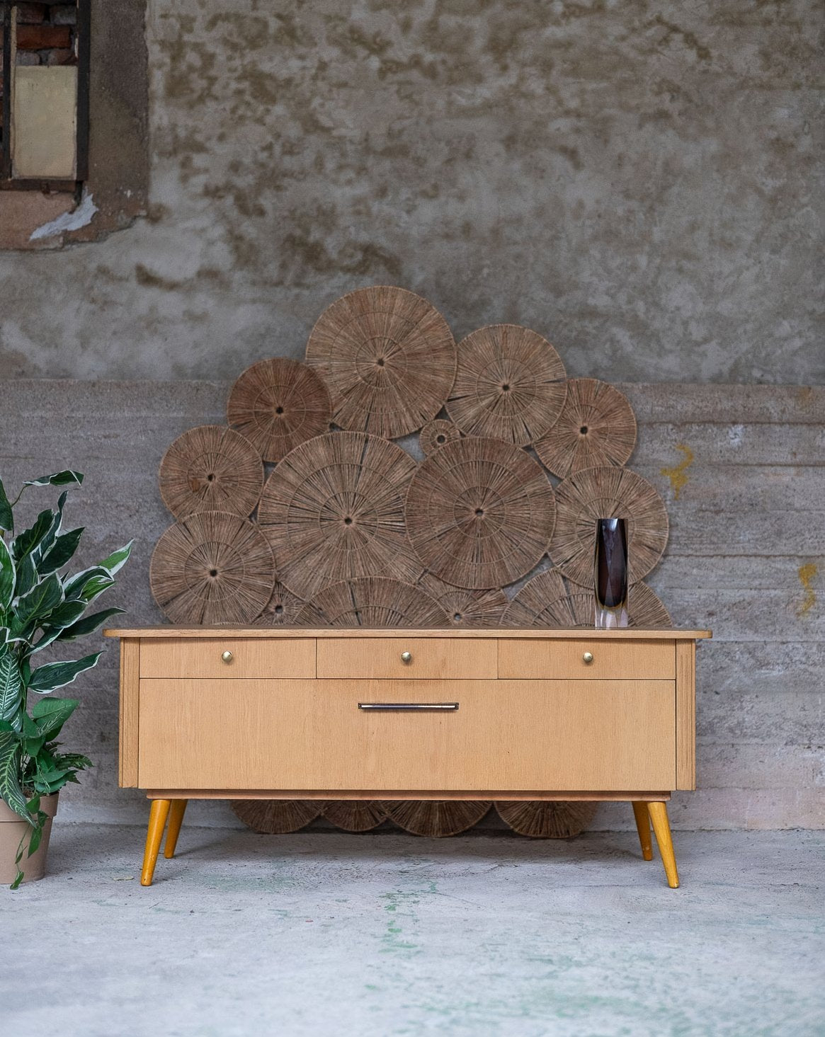 Enfilade rétro en bois Margaret N°778 - Bon état, DEBONGOUT