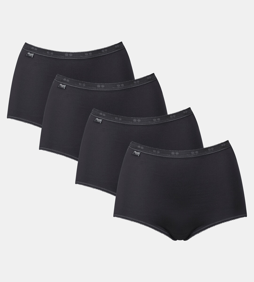 Pack of 4 Basic Maxi Knickers, SLOGGI