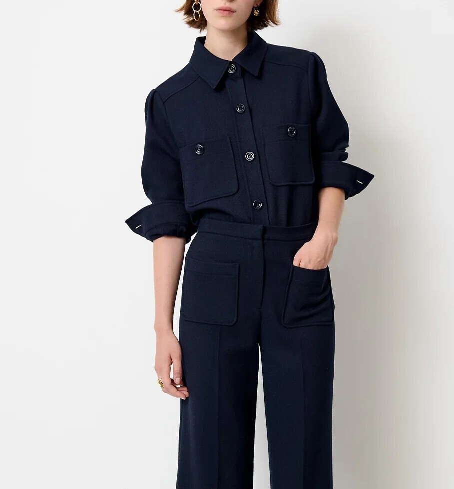 Chemise en maille épaisse, THEODORE, SESSUN