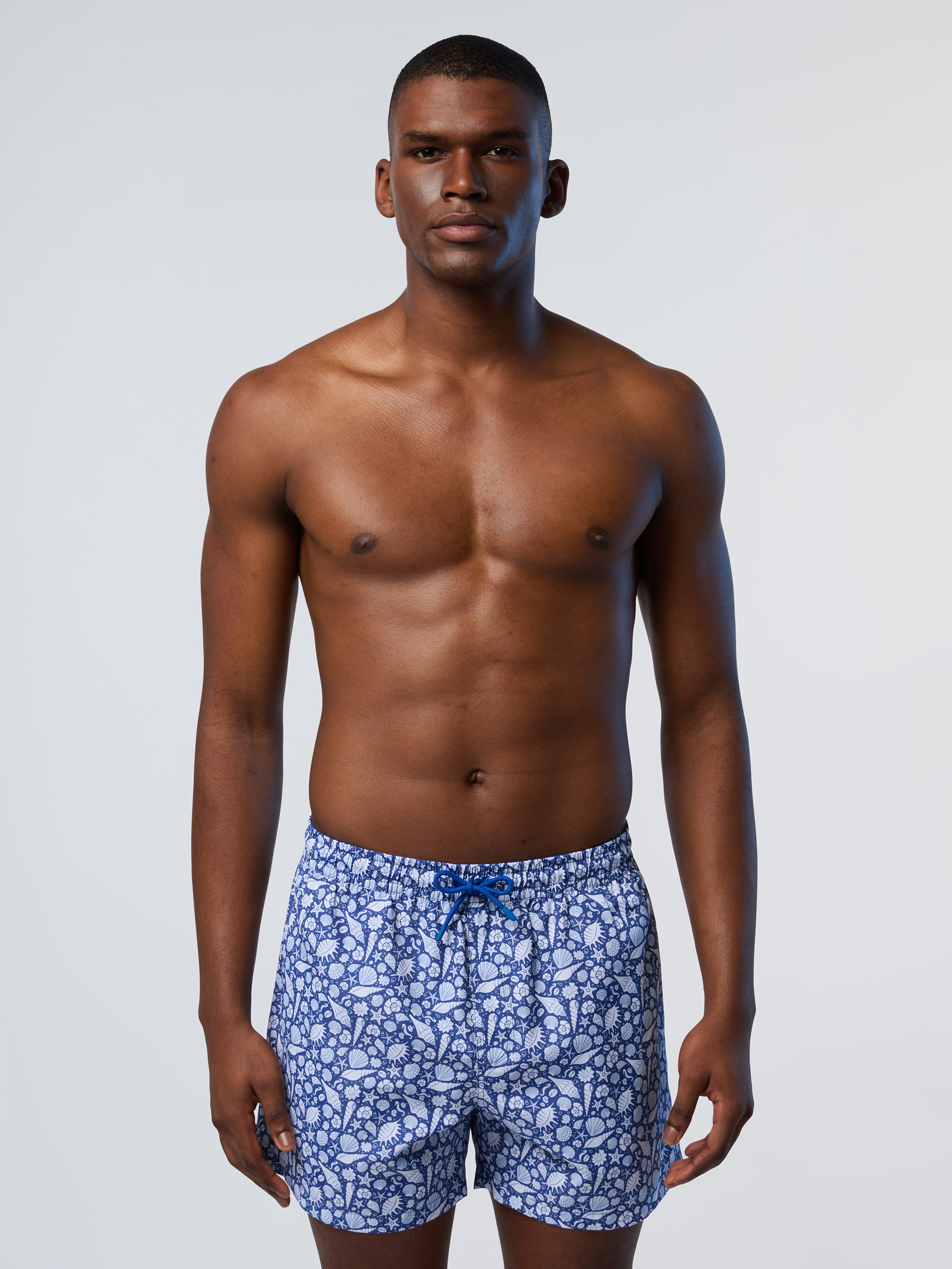 Short de bain à imprimé graphique, NORTH SAILS