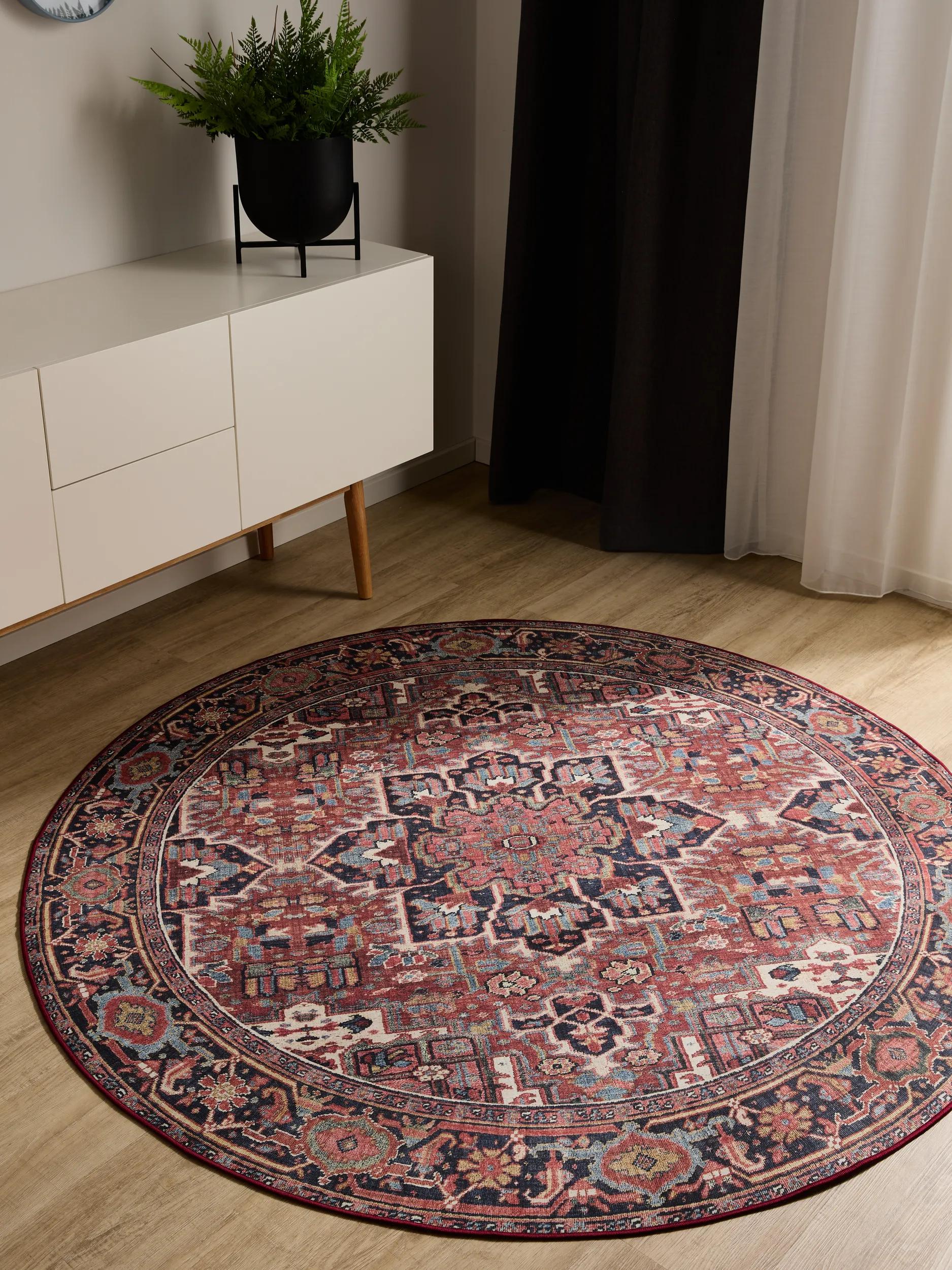 Tapis rond lavables GEORGE, BENUTA