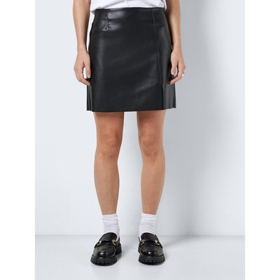 Faux Leather Mini Skirt NOISY MAY
