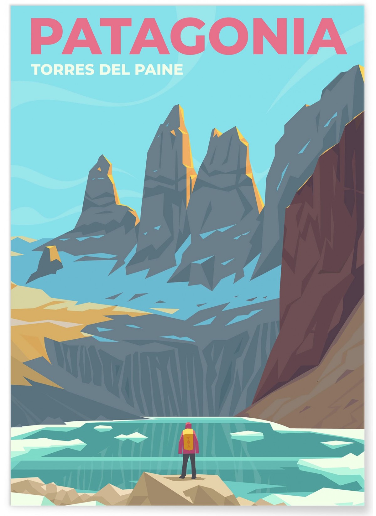 Affiche Patagonia, L'AFFICHERIE