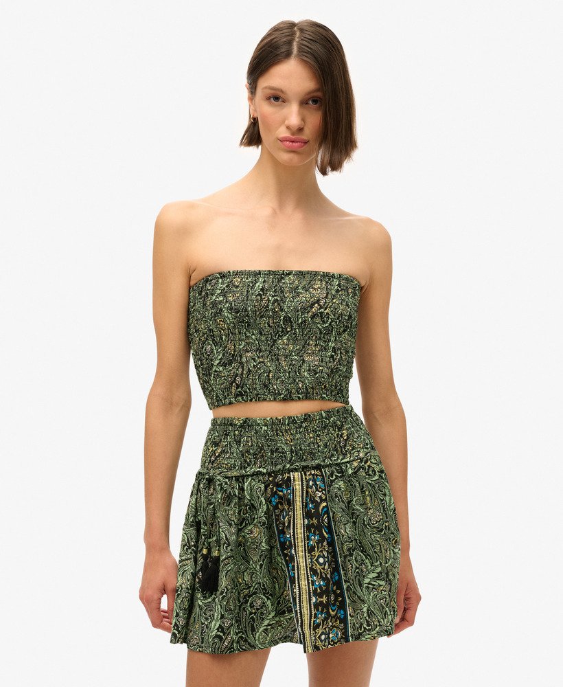 Haut bandeau à motif cachemire, SUPERDRY