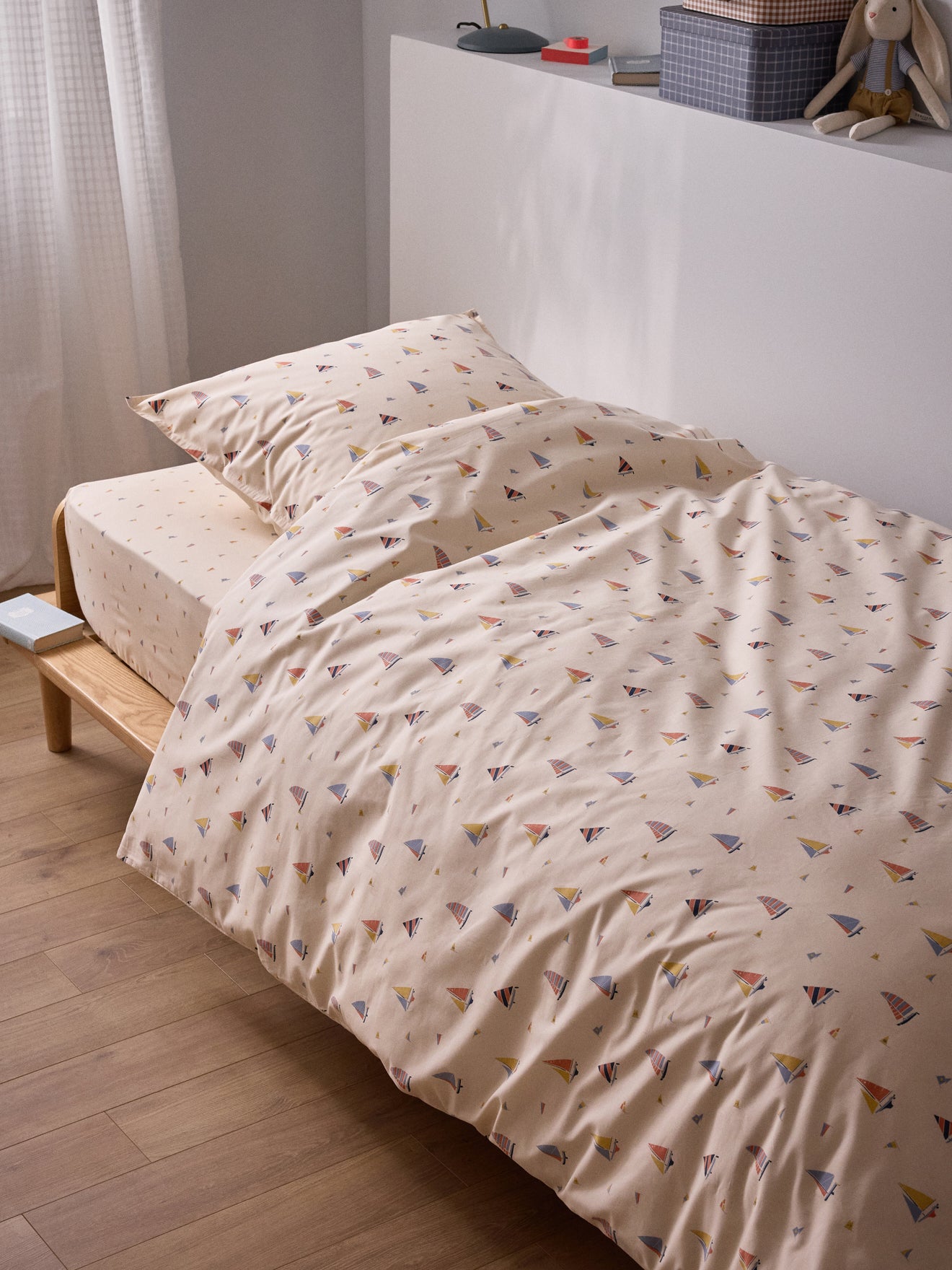 Housse de couette percale de coton "MATEO", CYRILLUS