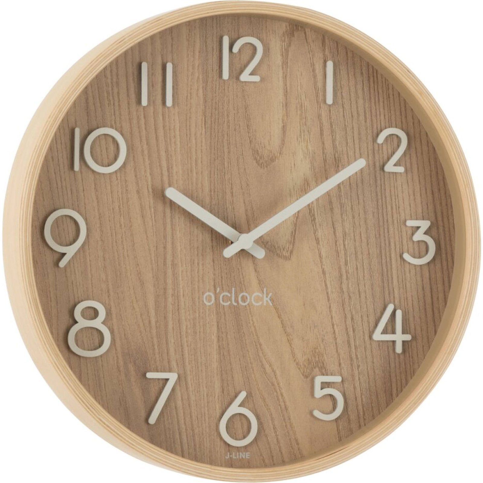 Horloge murale en bois, RECOLLECTION