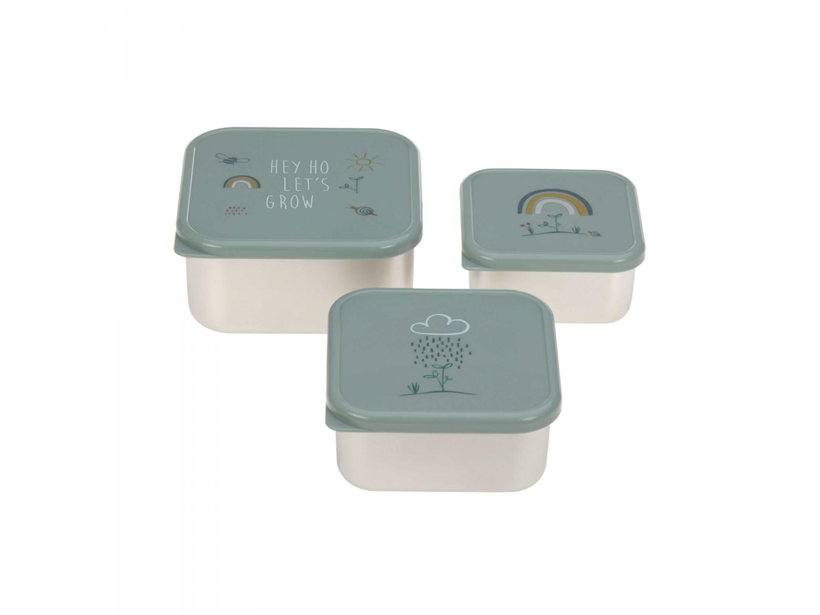 Lot de 3 boîtes à goûter, LASSIG