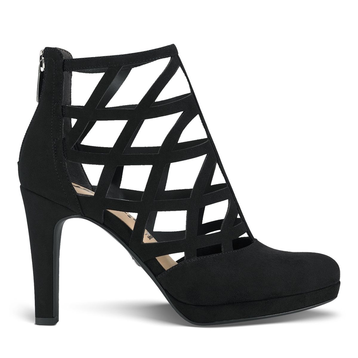 Escarpins store talons compensés