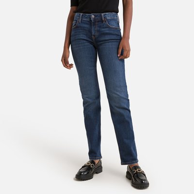 Rechte jeans, medium taille ESPRIT