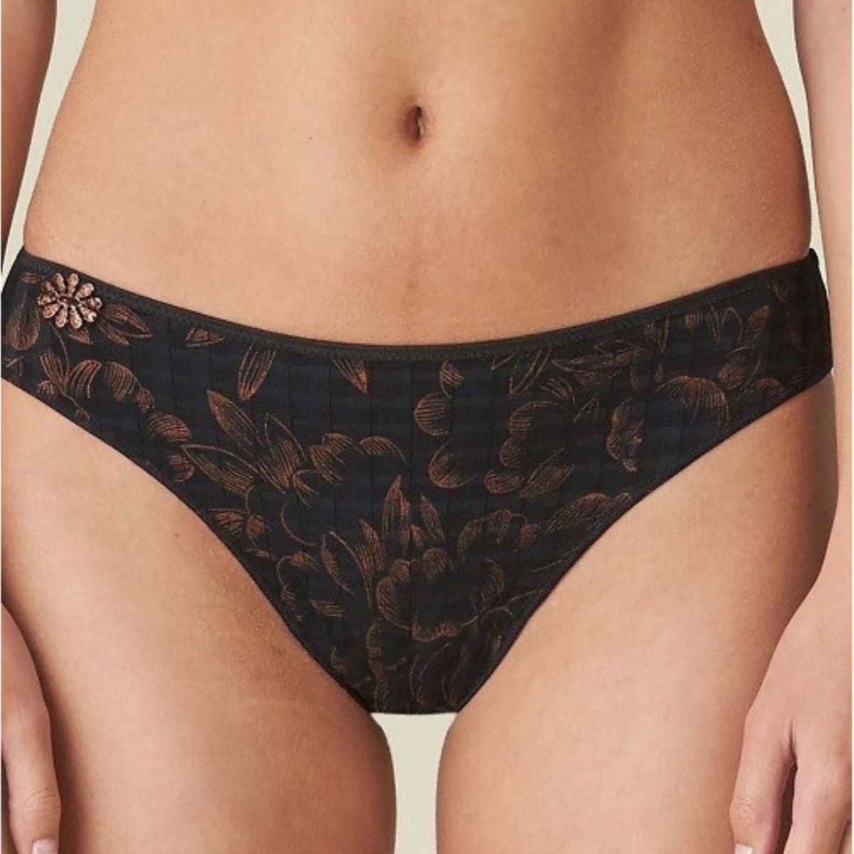Slip avero festive noir Marie Jo | La Redoute