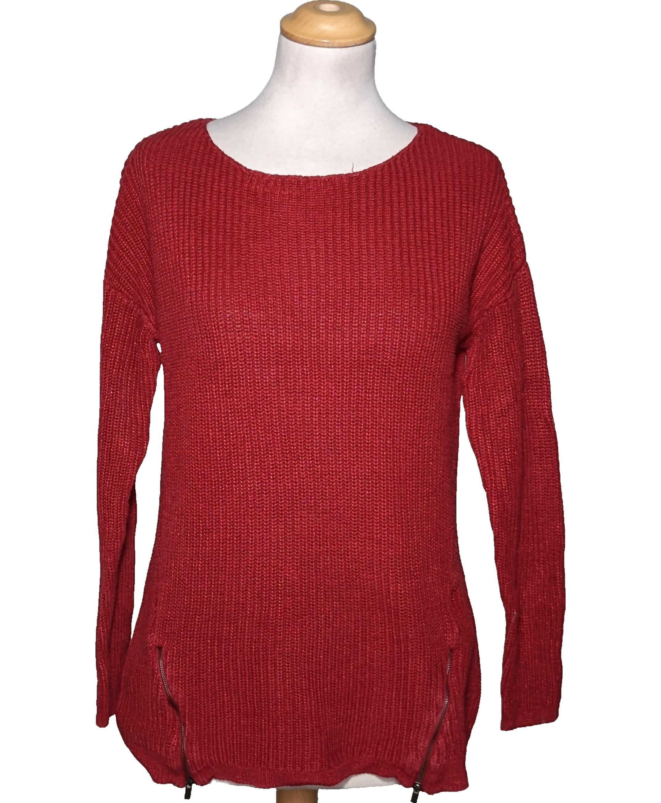 Gilet rouge femme camaieu best sale