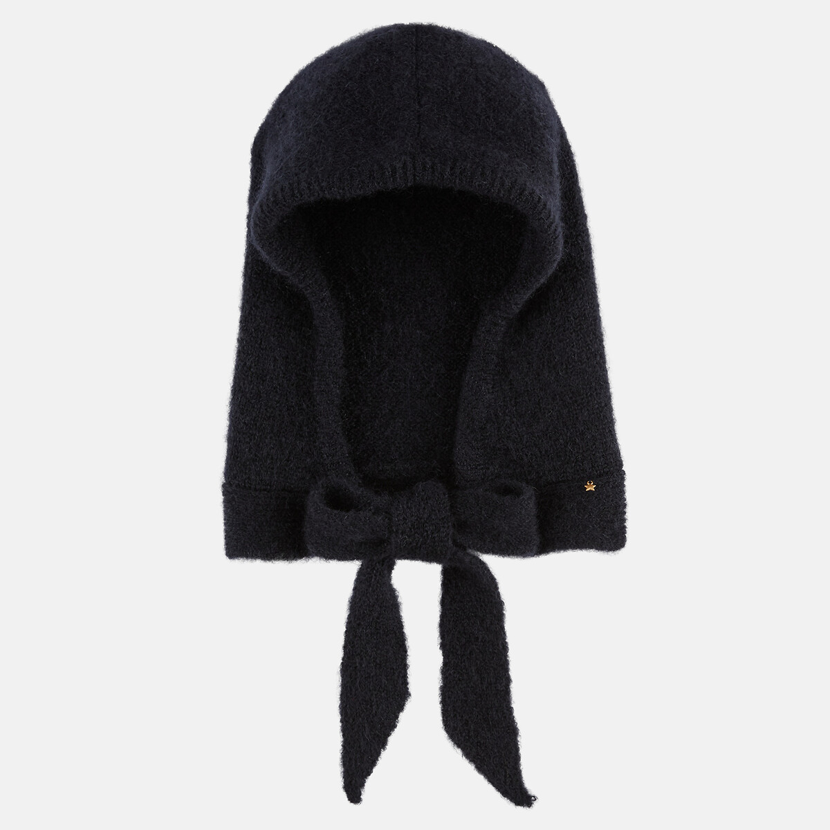Passamontagna da annodare, in misto mohair, ALIOU, DES PETITS HAUTS
