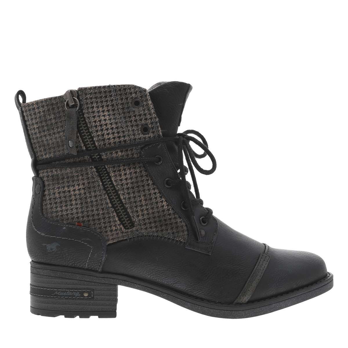 bottines mustang noires