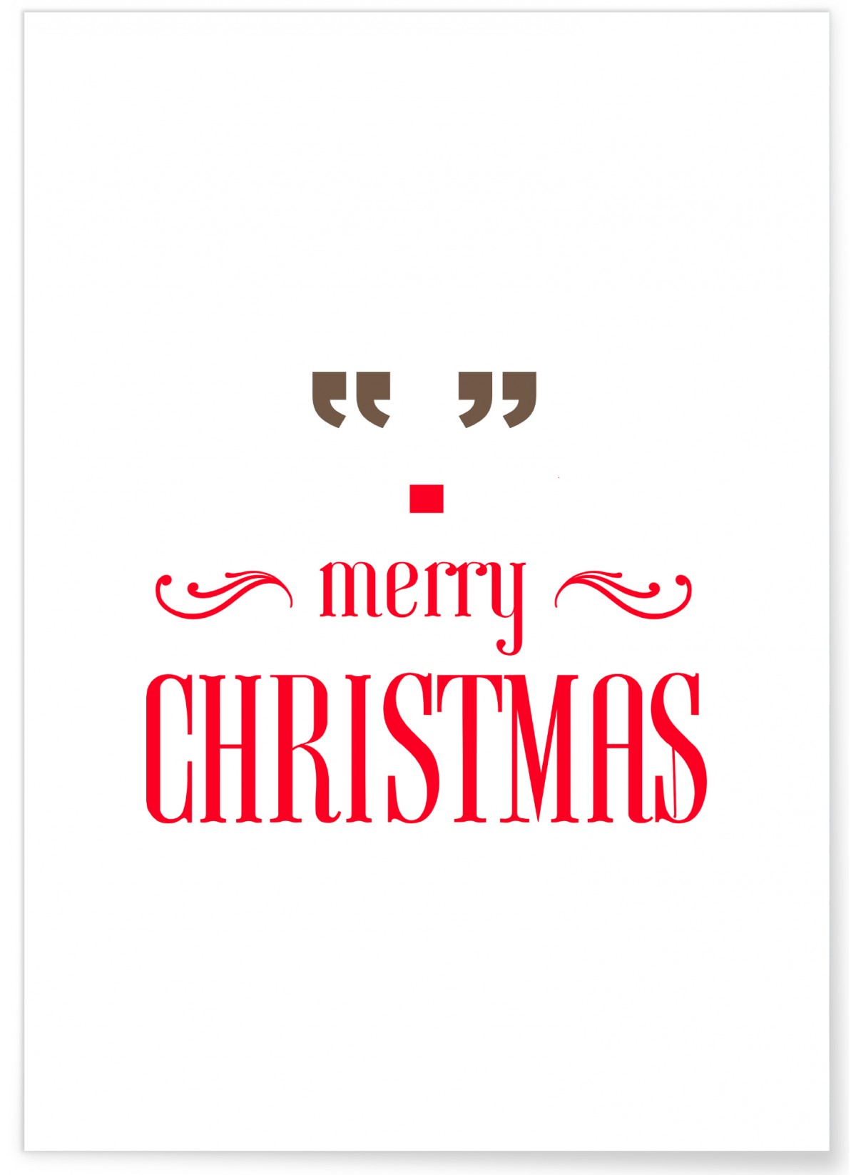Affiche Merry Christmas, L'AFFICHERIE