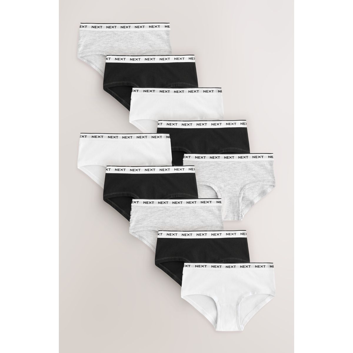 Slips taille basse, lot de 10, NEXT