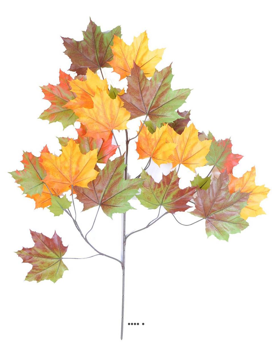 Branche de platane artificielle, 23 feuille, ARTIFICIELLES