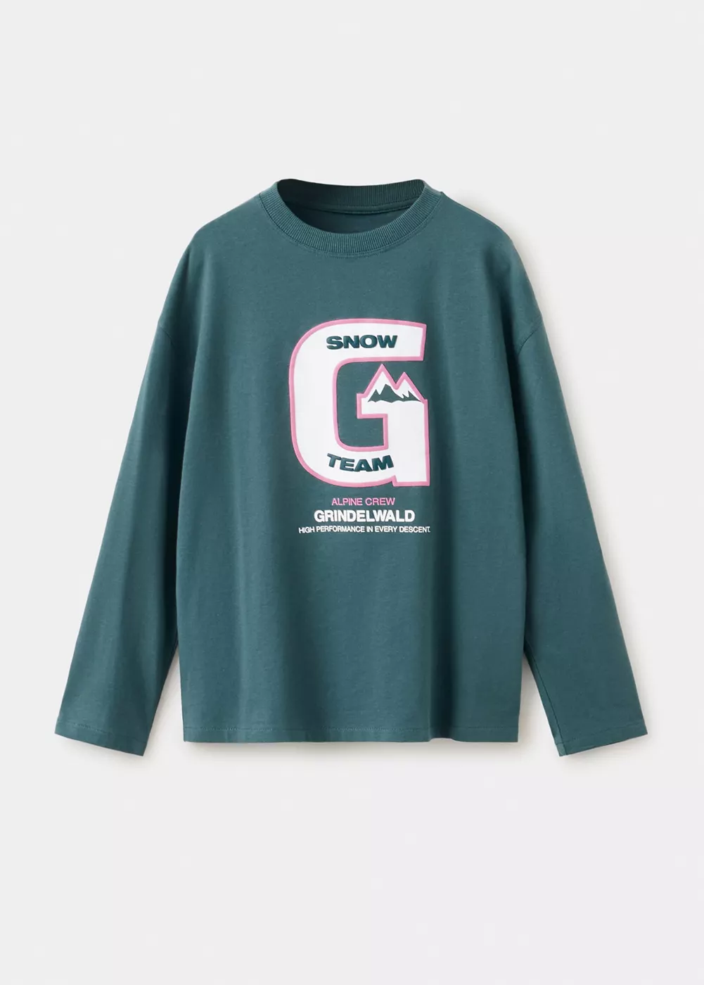 T-shirt oversize imprimé, MANGO KIDS