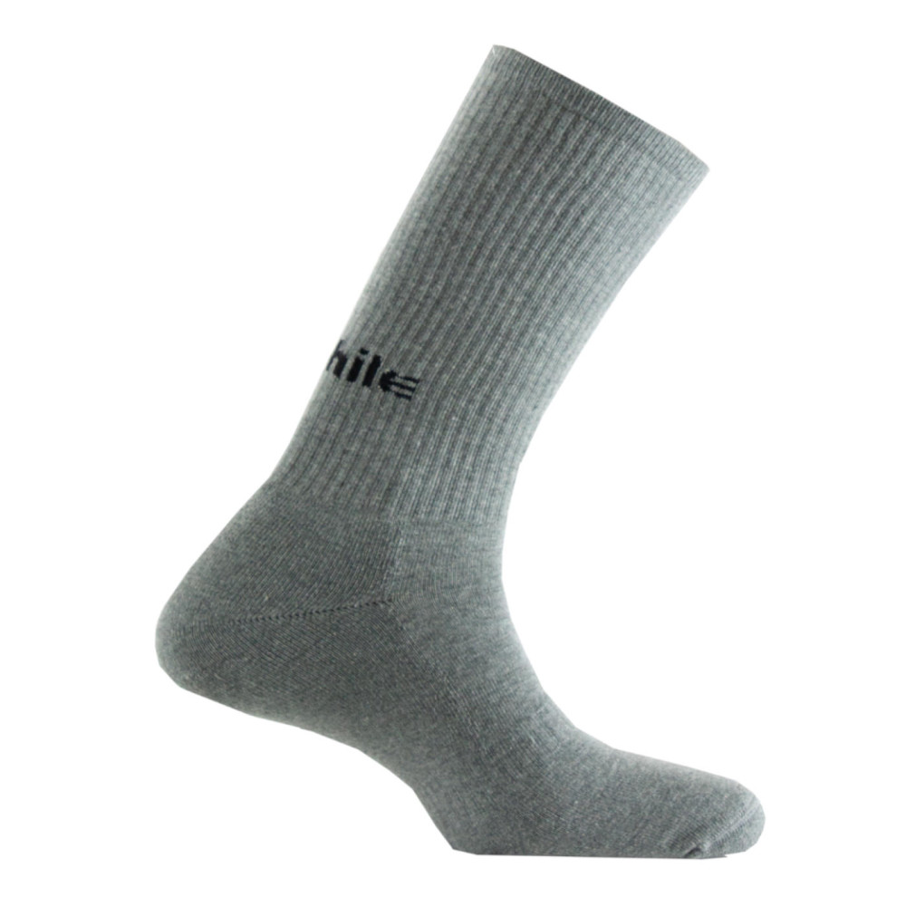 Lot de 3 mi-chaussettes sport semelle bouclette Achile, ACHILE