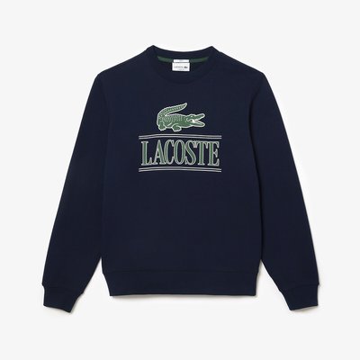 Sweatshirt mit rundem Ausschnitt, Baumwolle LACOSTE