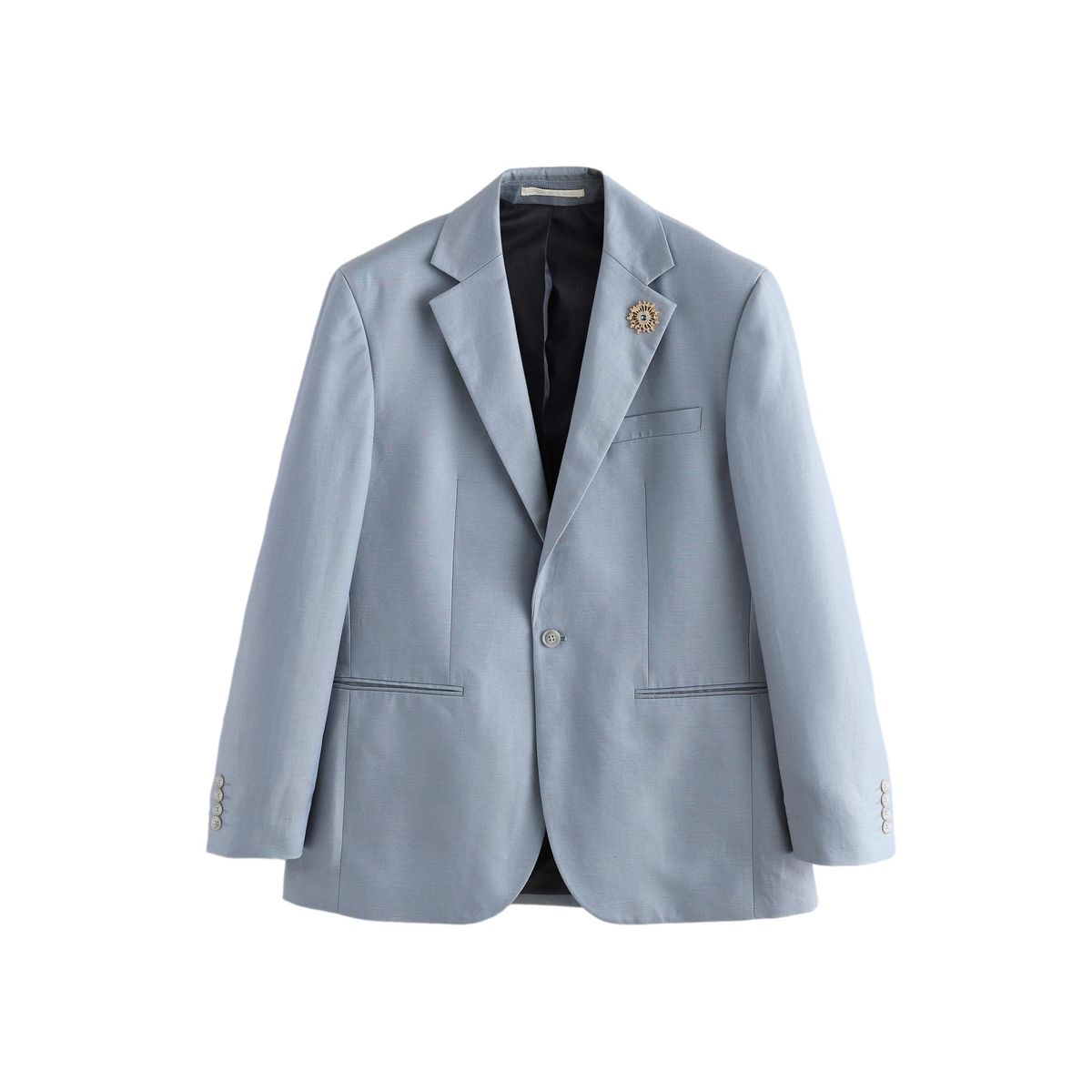 Veste de costume coupe ample avec broche, NEXT