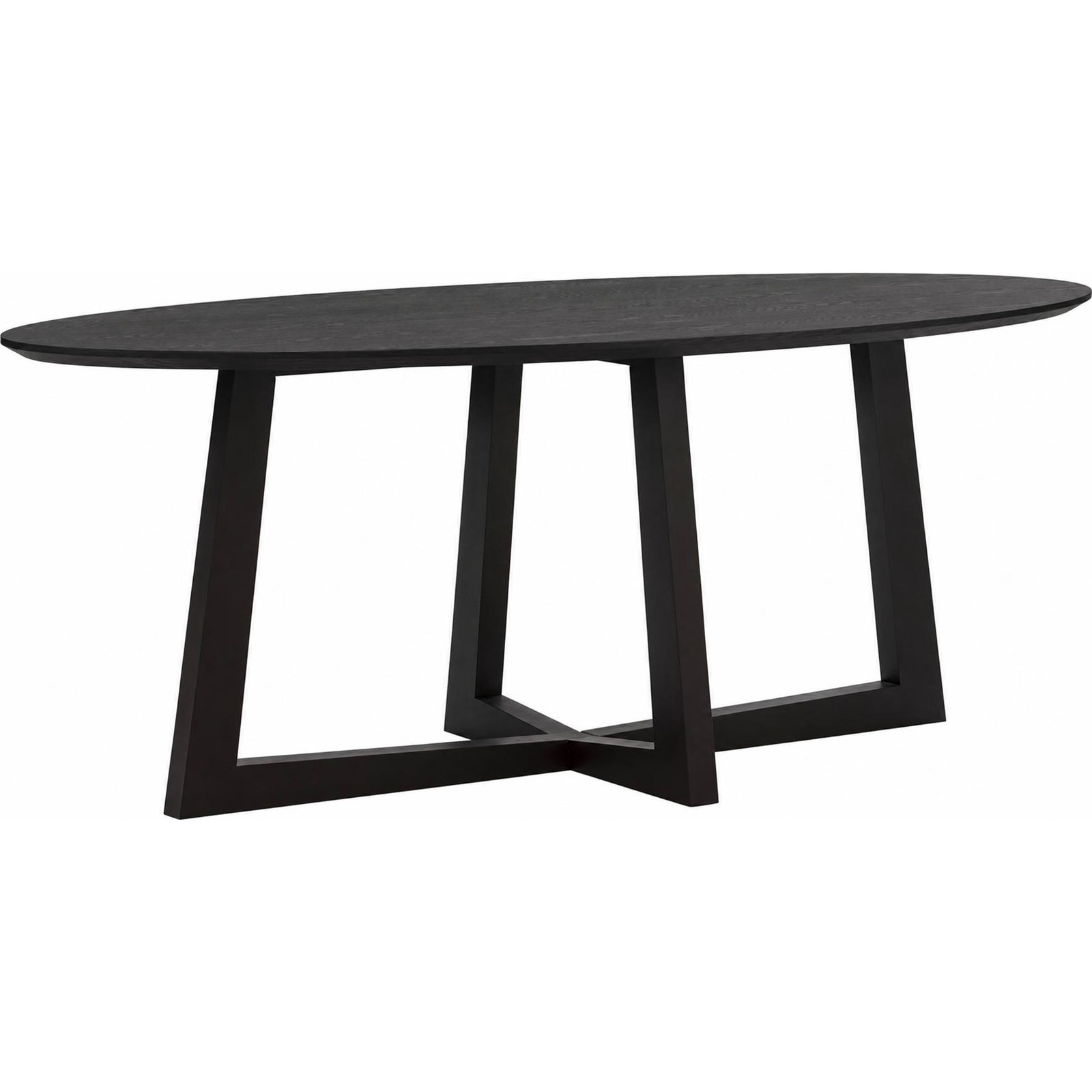 Table de salle à manger ovale, Placage frêne, RECOLLECTION