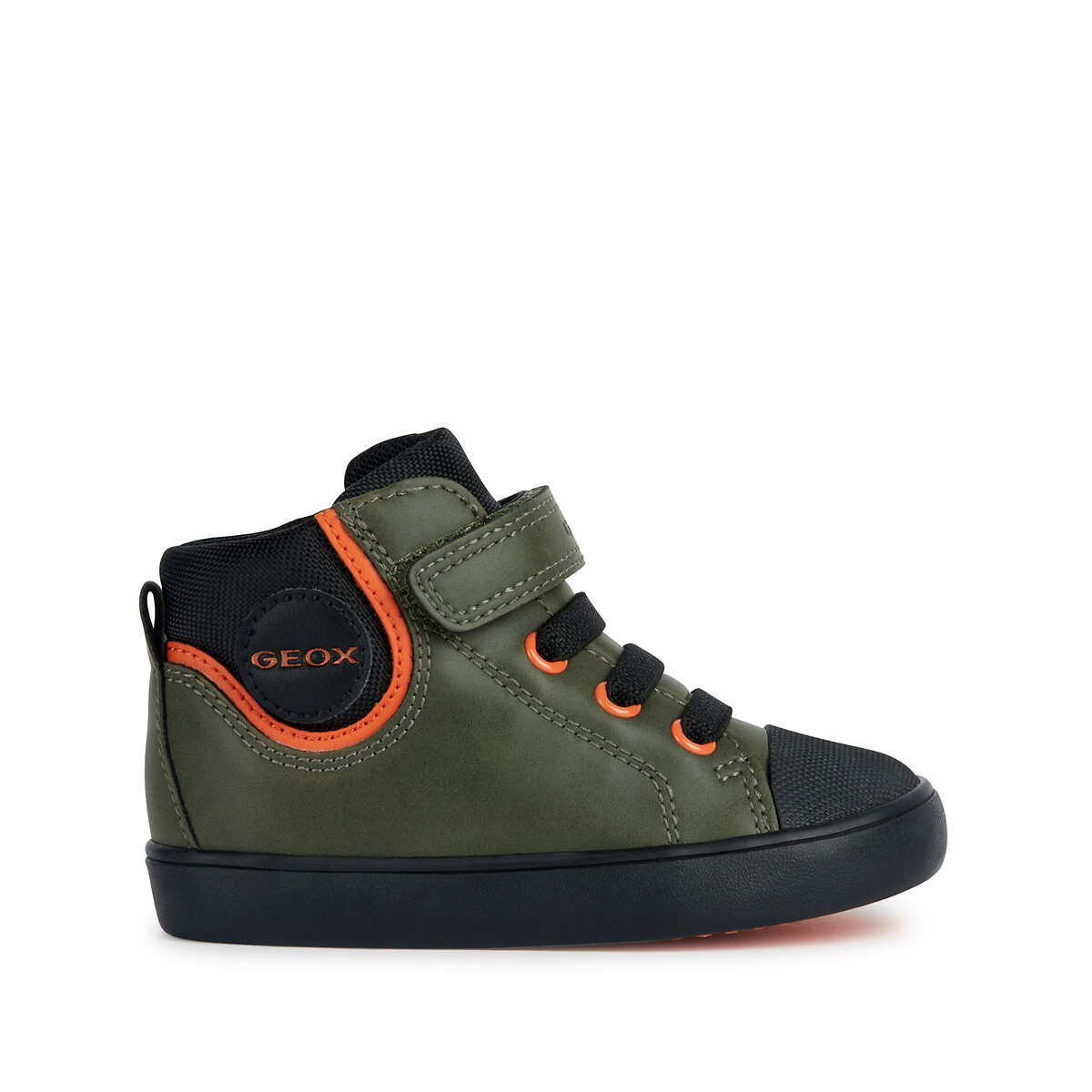 Image of Kids Gisli Breathable High Top Trainers with Touch 'n' Close Fastening